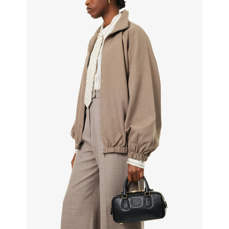 Miu Miu leather top handle bag - British product