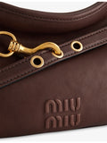 Miu Miu Aventure leather shoulder bag, imported from the UK