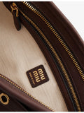 Miu Miu Aventure leather shoulder bag, imported from the UK