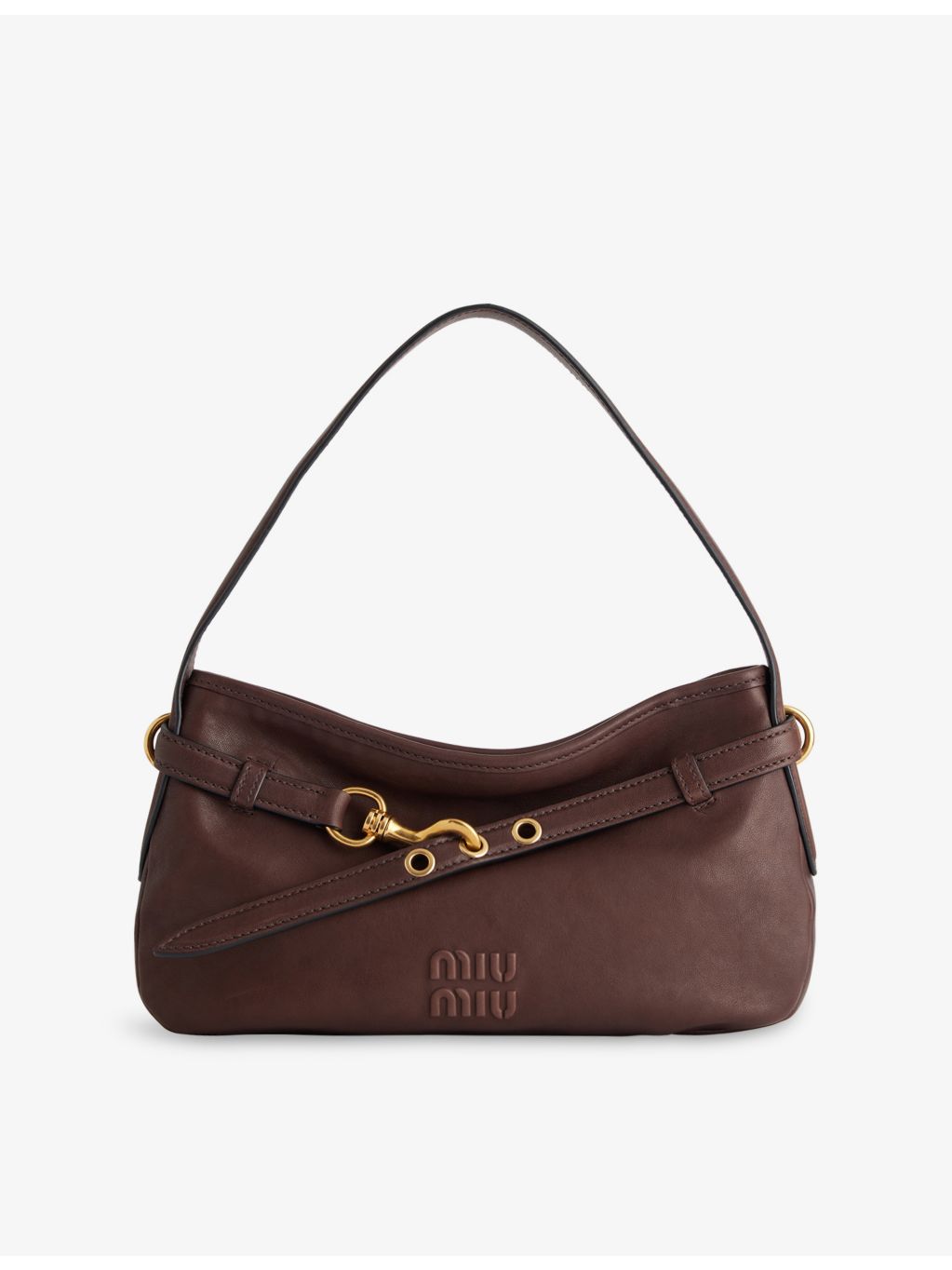Miu Miu Aventure leather shoulder bag, imported from the UK