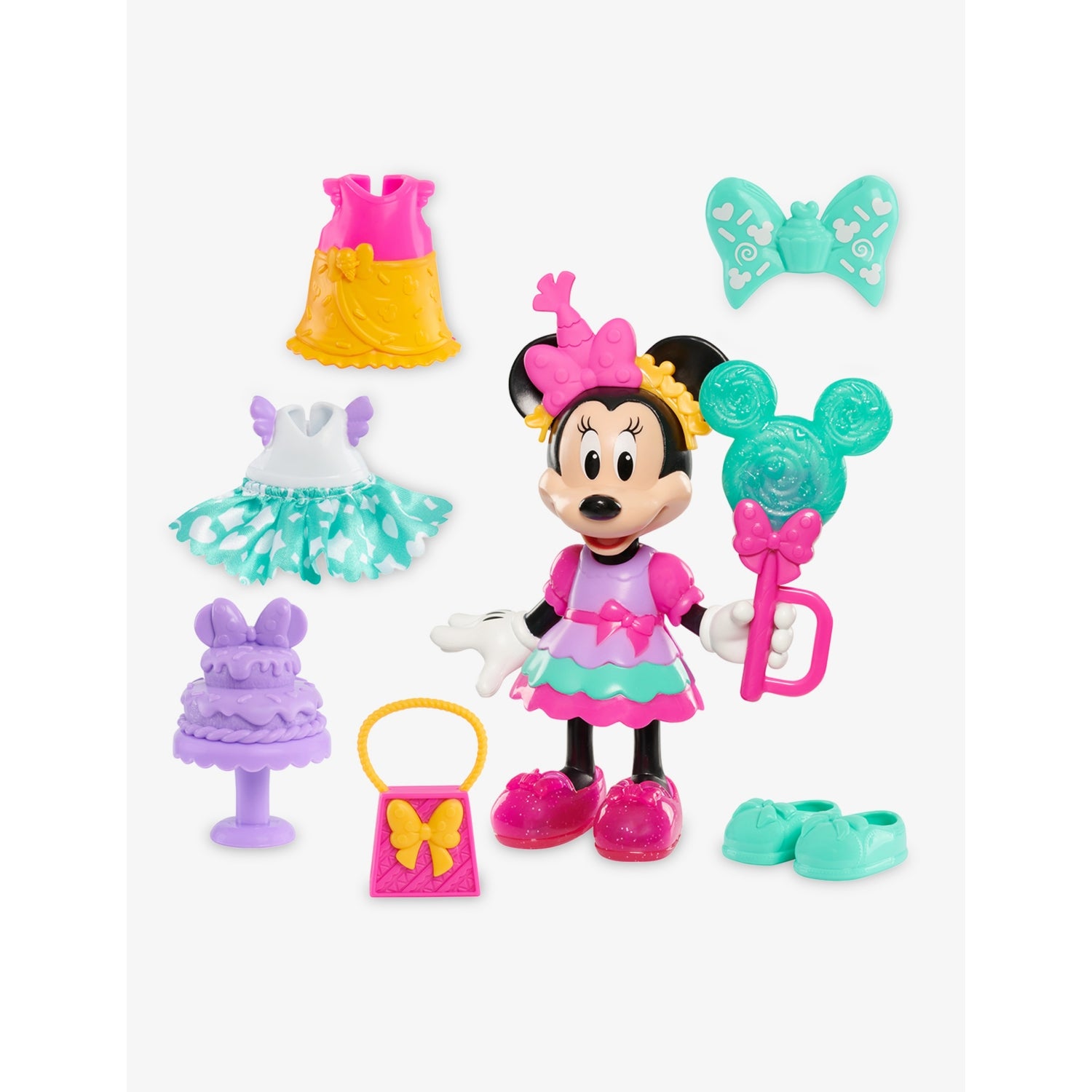 Disney Minnie Fabulous Fashion Doll 15cm, imported from the UK