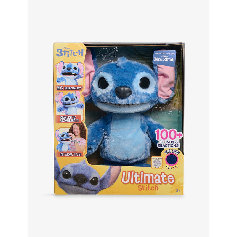 Disney Ultimate Stitch interactive soft toy 43cm, imported from the UK