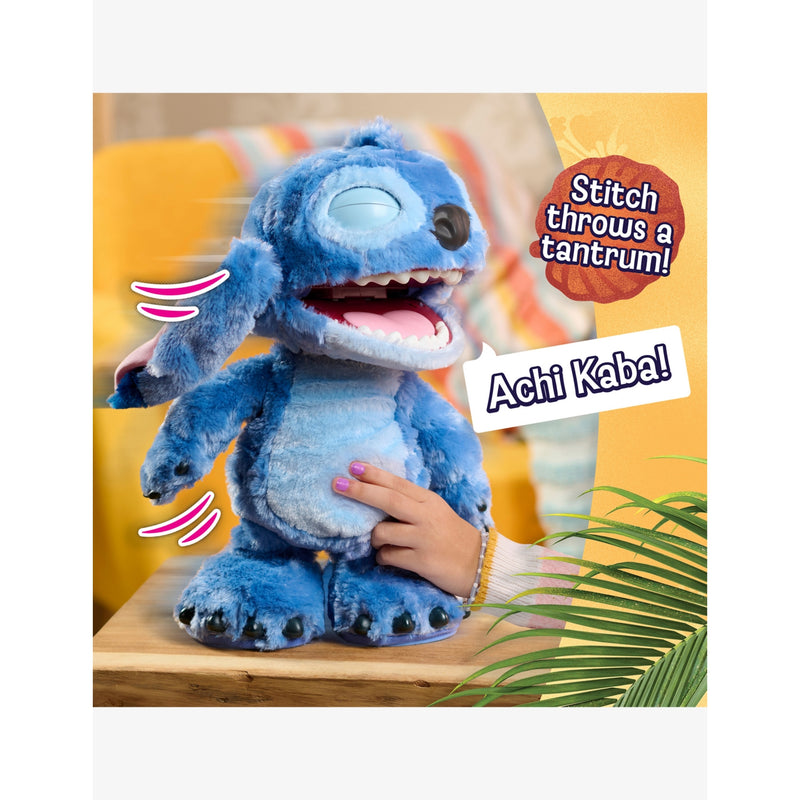Disney Ultimate Stitch interactive soft toy 43cm, imported from the UK