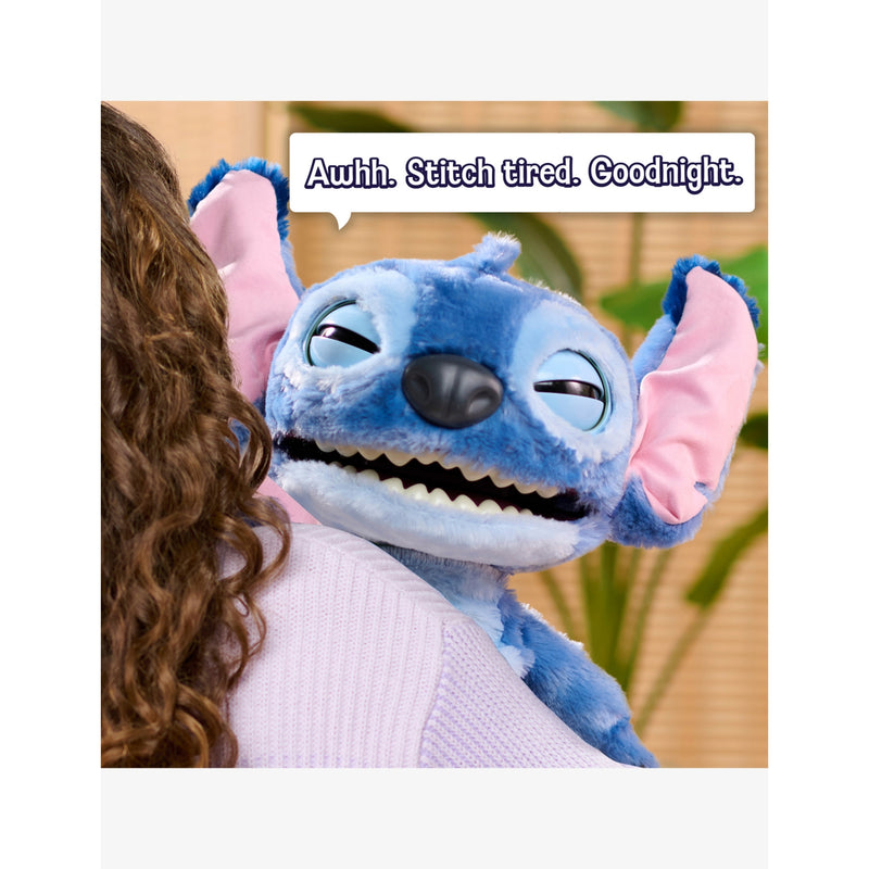 Disney Ultimate Stitch interactive soft toy 43cm, imported from the UK