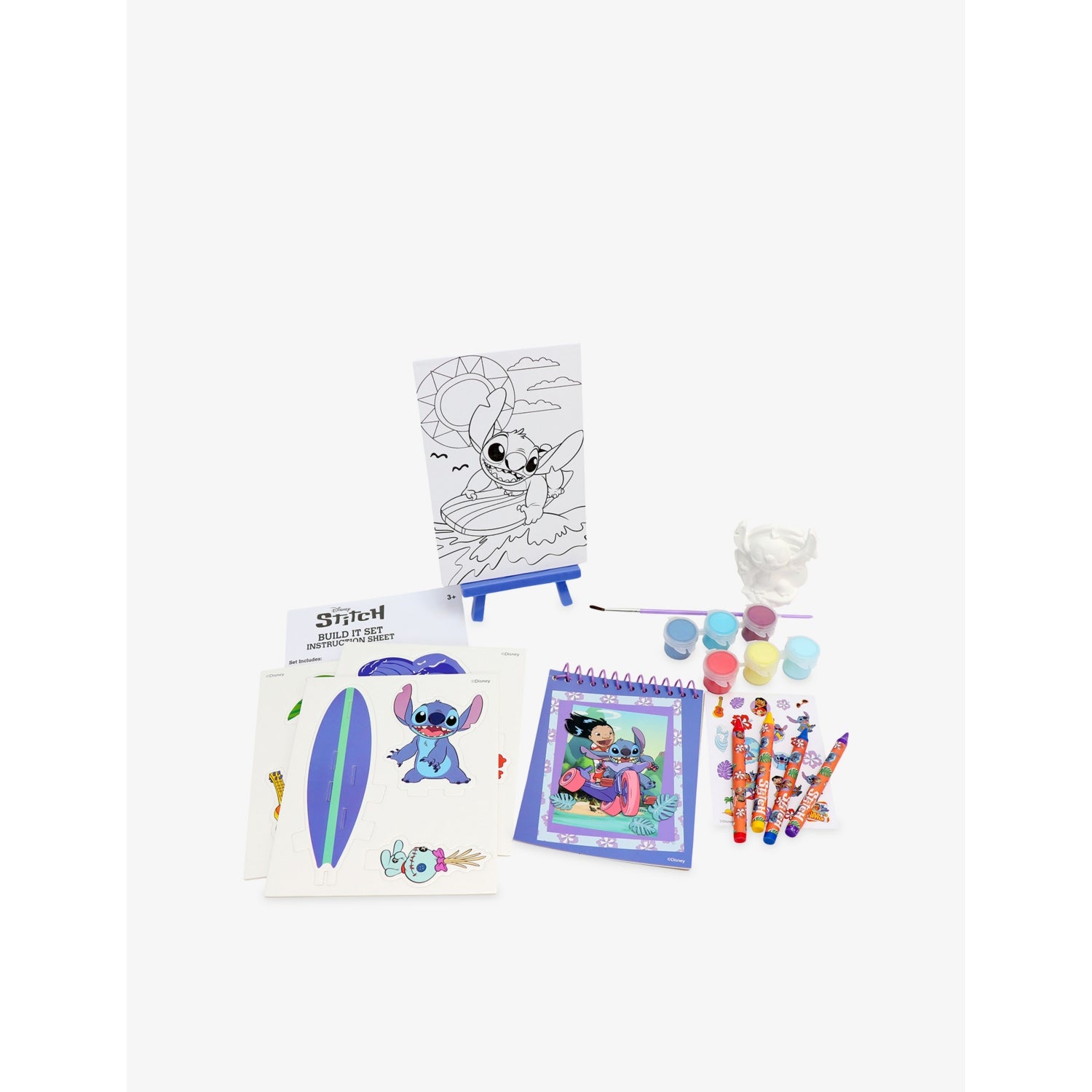 Disney Stitch 5-in-1 creativity tub playset 20cm (British brand)