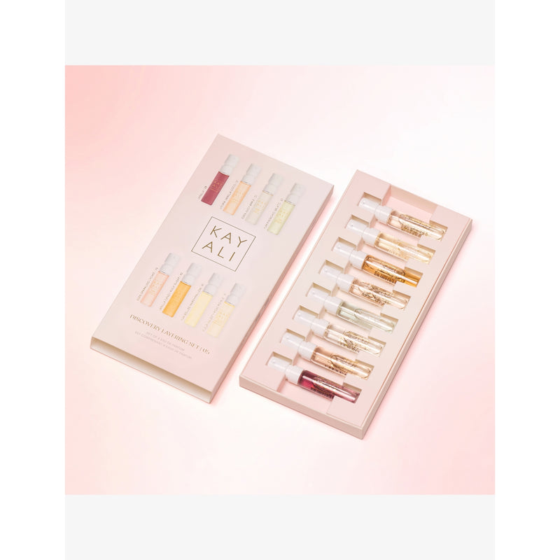 Kayali Discovery Layering Perfume Set 8 x 1.5ml, imported from the UK