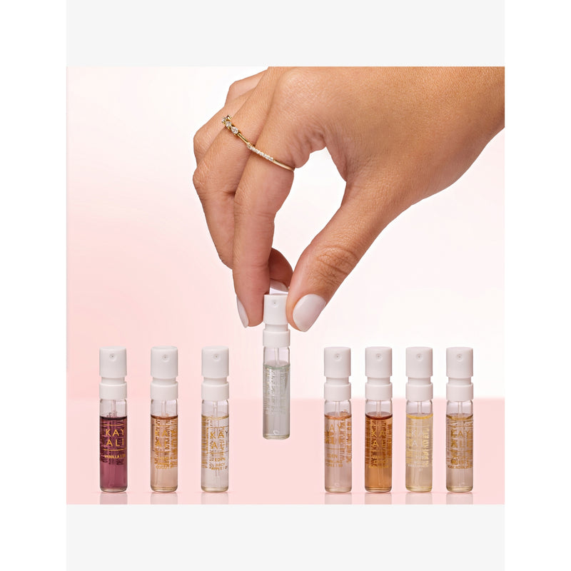 Kayali Discovery Layering Perfume Set 8 x 1.5ml, imported from the UK