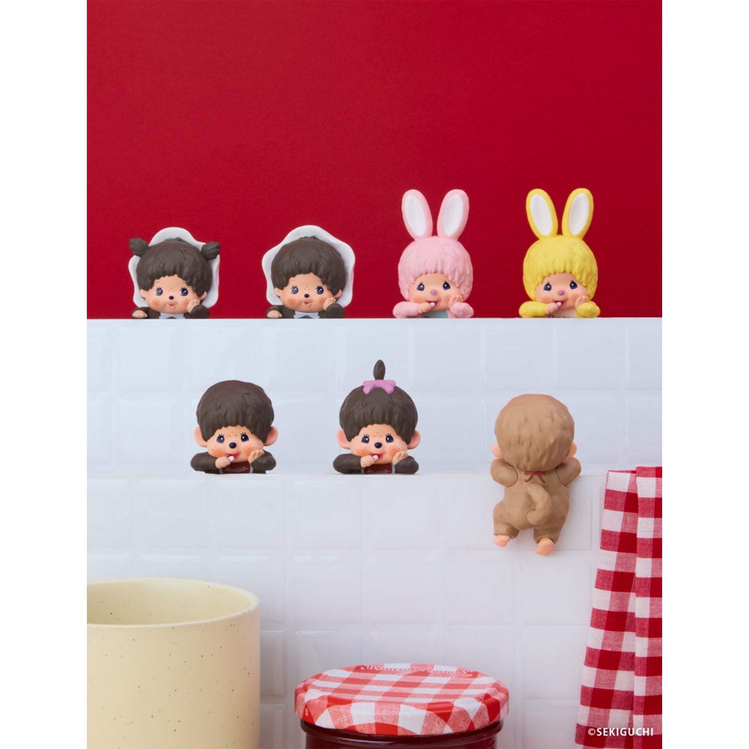 Hipper Monchhichi mini figure assortment 6cm (British brand)