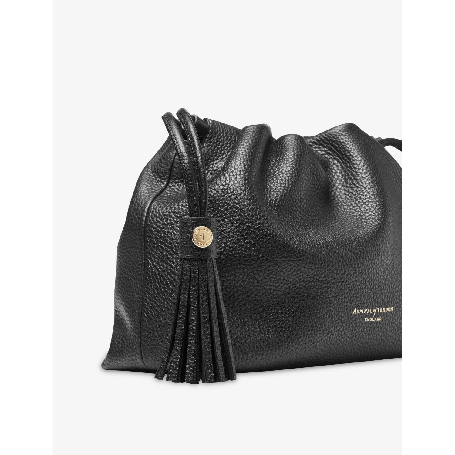 Aspinal of London Soho large leather cross-body pouch, UK version