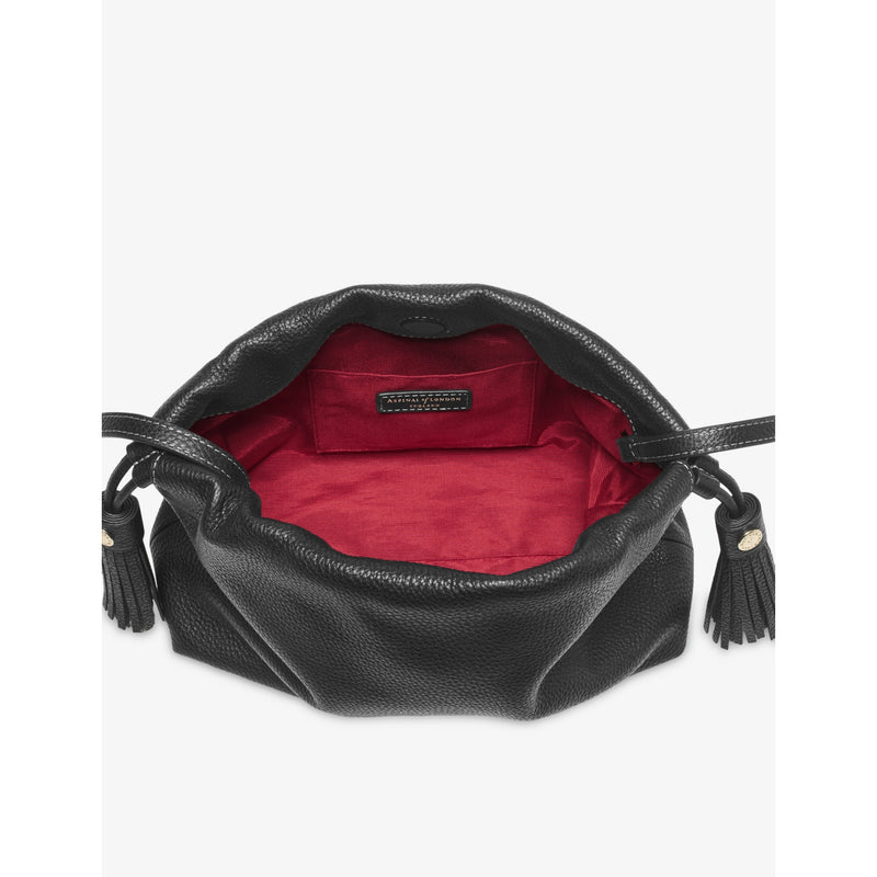 Aspinal of London Soho large leather cross-body pouch, UK version