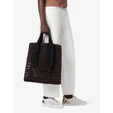 AllSaints Lullah raffia tote bag, UK version
