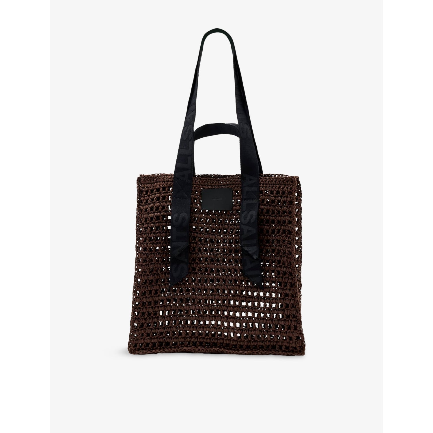 Lullah Raffia Tote Bag - COGNAC BROWN