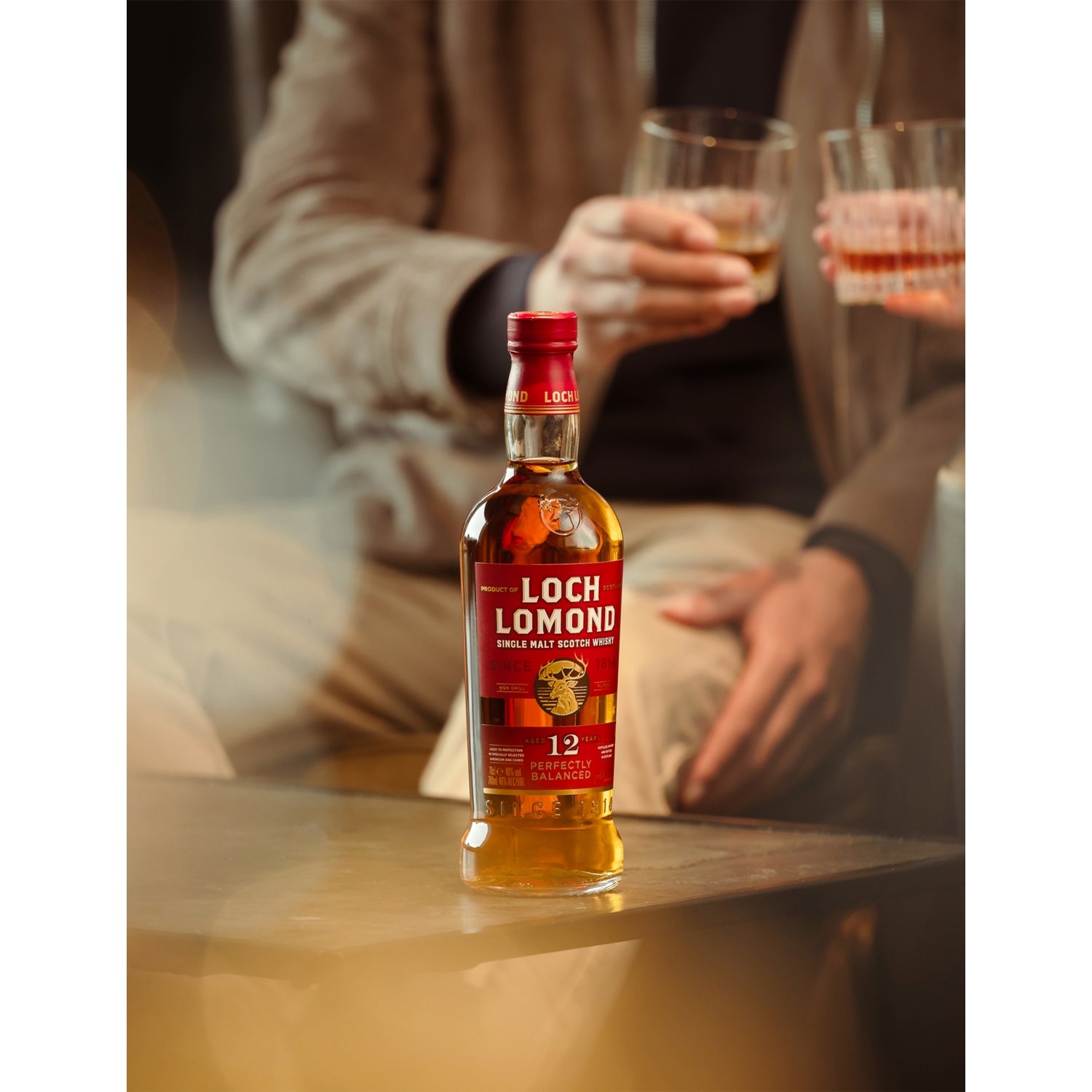 Loch Lomond 12 Year Old single malt Scotch whisky 700ml (British brand)
