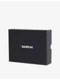 DARKAI 18ct white gold-plated pavé tennis necklace 50cm, imported from the UK