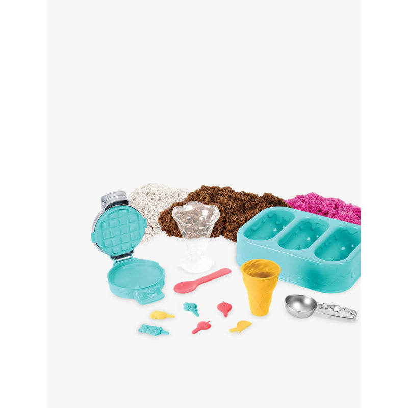 Kinetic Sand ice cream playset with scented sand, UK version
