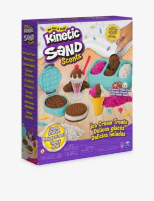 Kinetic Sand ice cream playset with scented sand, UK version