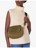 Whistles Nala suede cross-body bag, imported from the UK