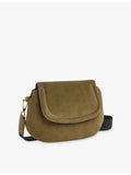Whistles Nala suede cross-body bag, imported from the UK