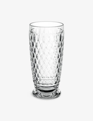 Villeroy & Boch Boston crystal glass tumbler 16.2cm, imported from the UK