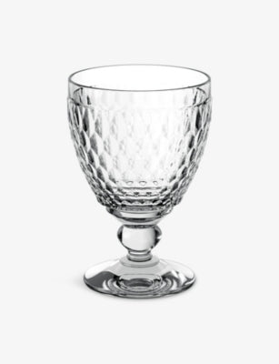 Villeroy & Boch crystal-glass water tumbler Boston collection 250ml (British brand)