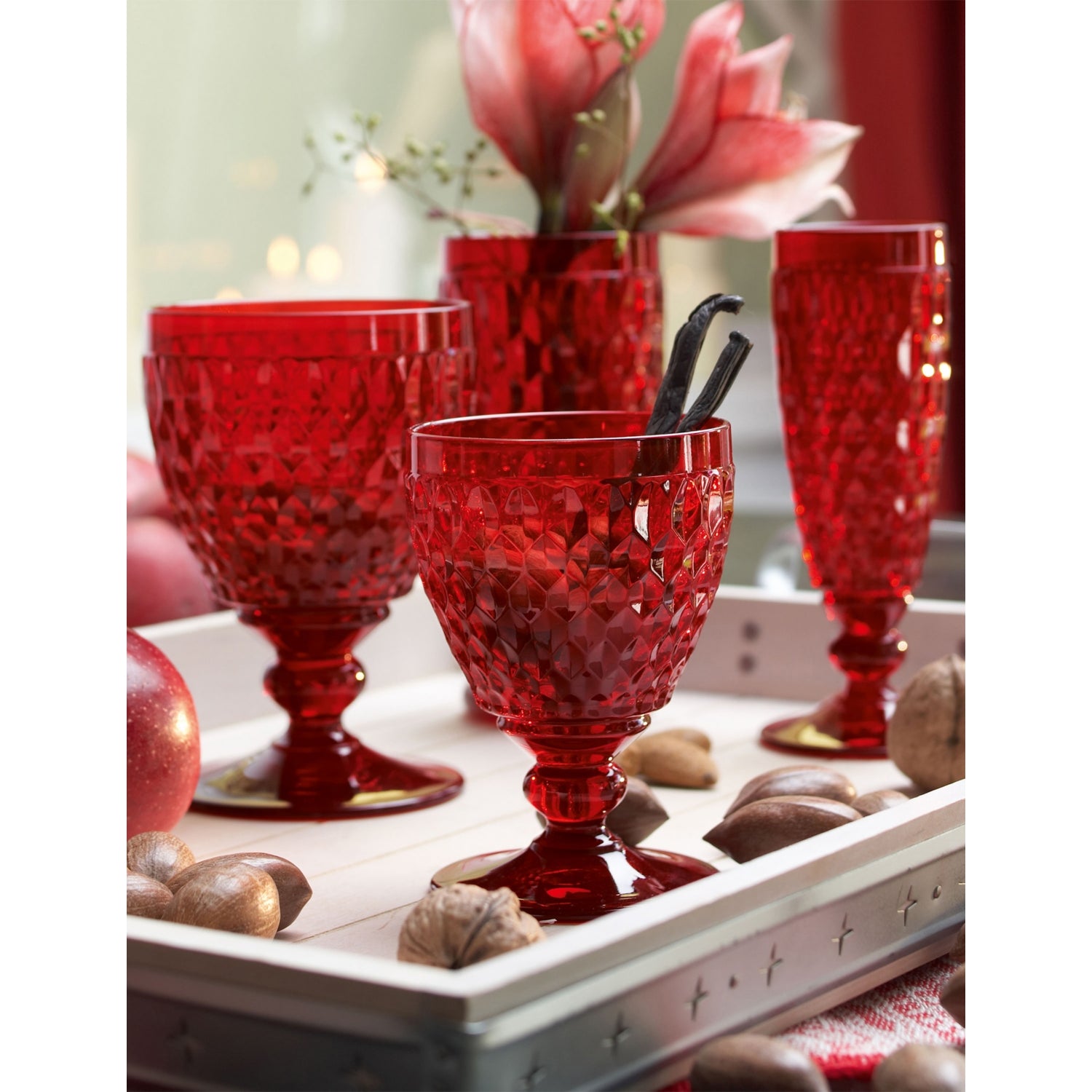 Villeroy & Boch Boston crystal glass water goblet 250ml (British brand)