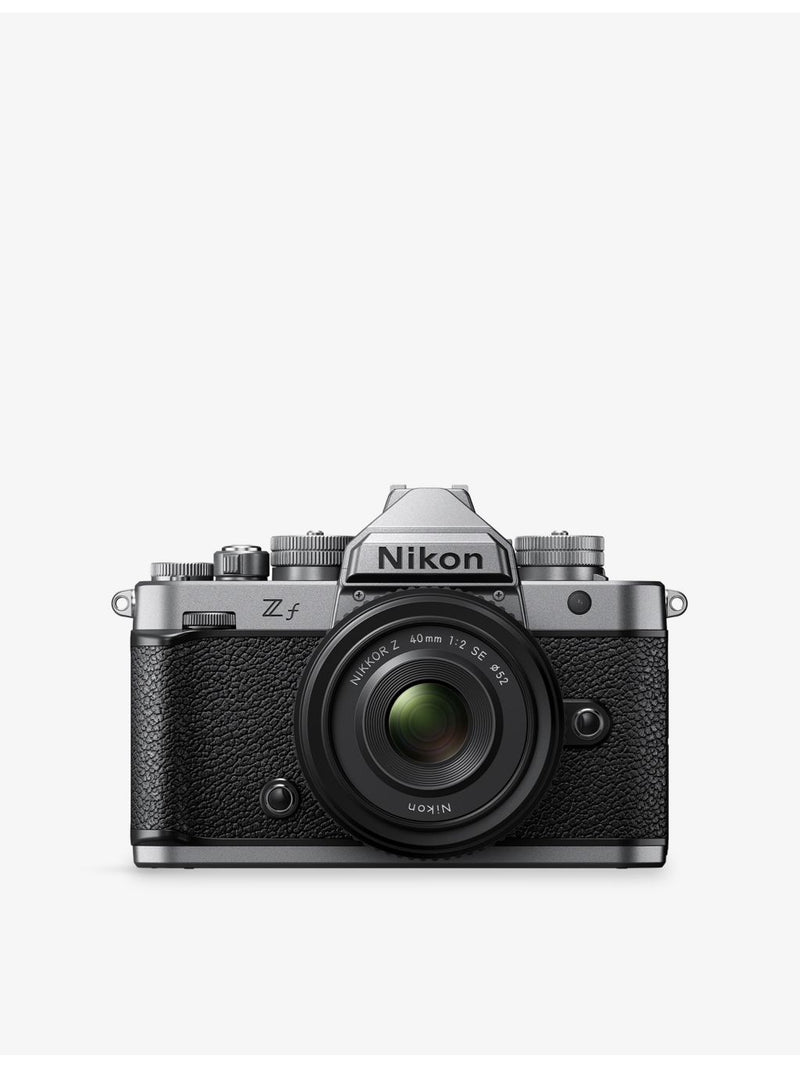 Nikon Z f mirrorless camera 40mm SE lens (British brand)
