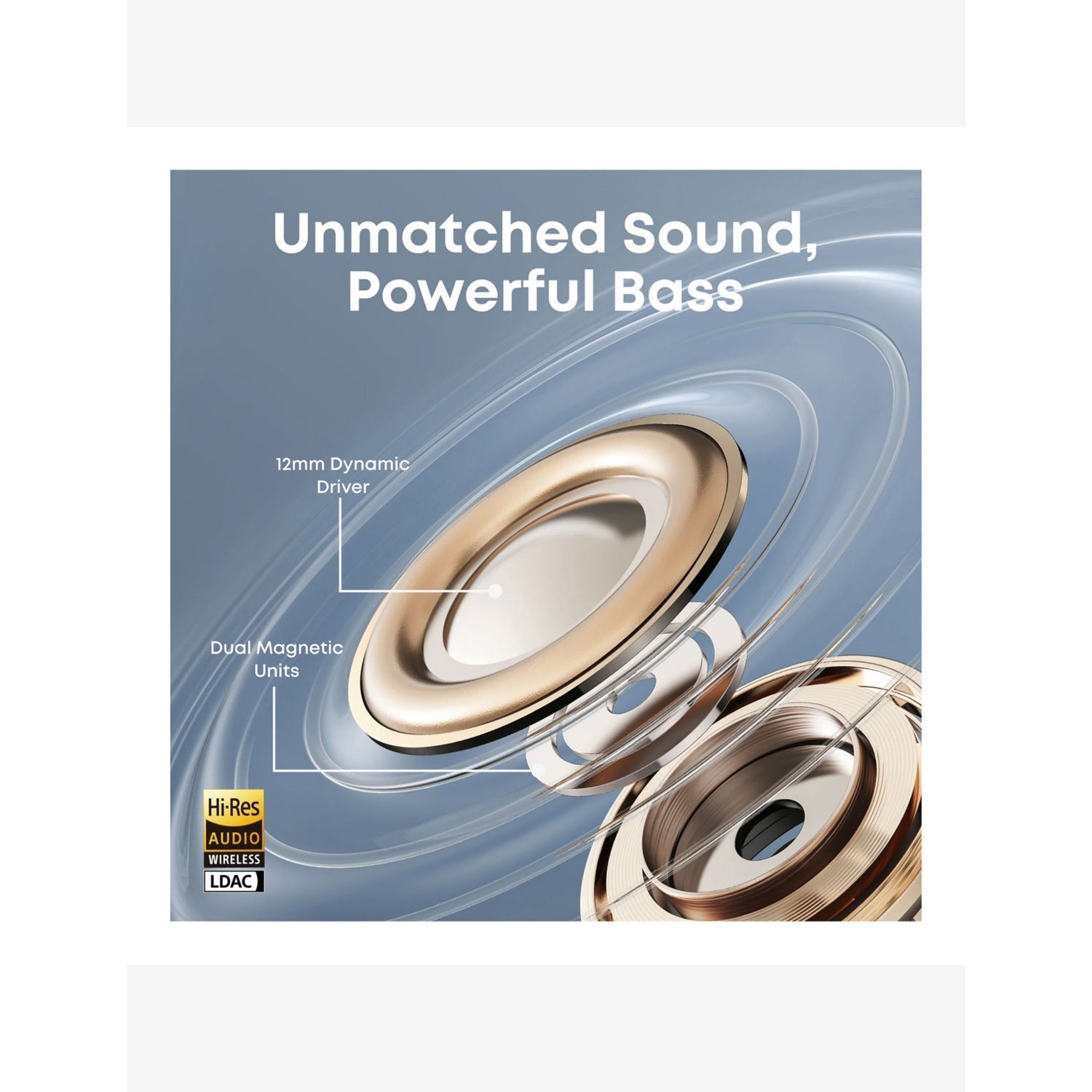 Soundcore AeroClip open ear clip on earbuds, imported from the UK