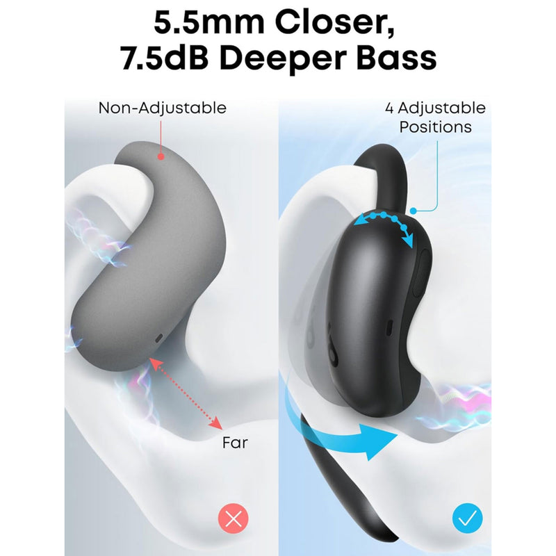 soundcore AeroFit 2 open-ear wireless earbuds - British product