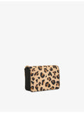 Whistles leopard-print calf-hair wallet, UK version