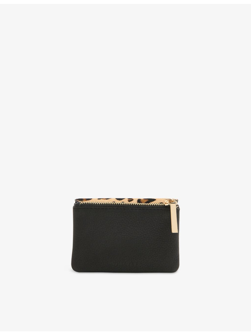 Whistles leopard-print calf-hair wallet, UK version
