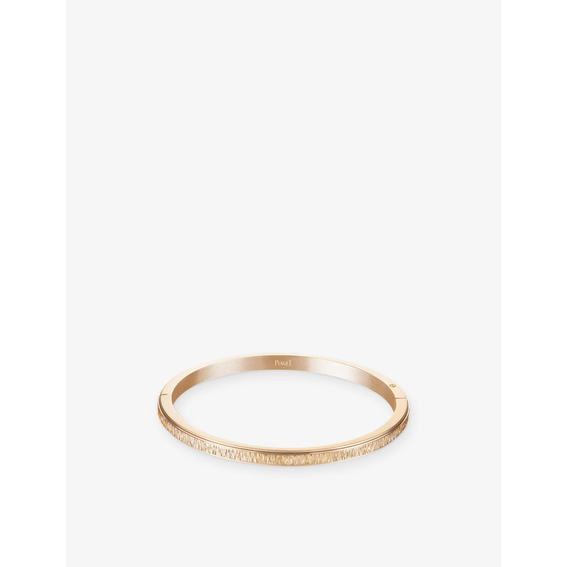 Possession 18ct Rose-Gold Bangle - 14cm