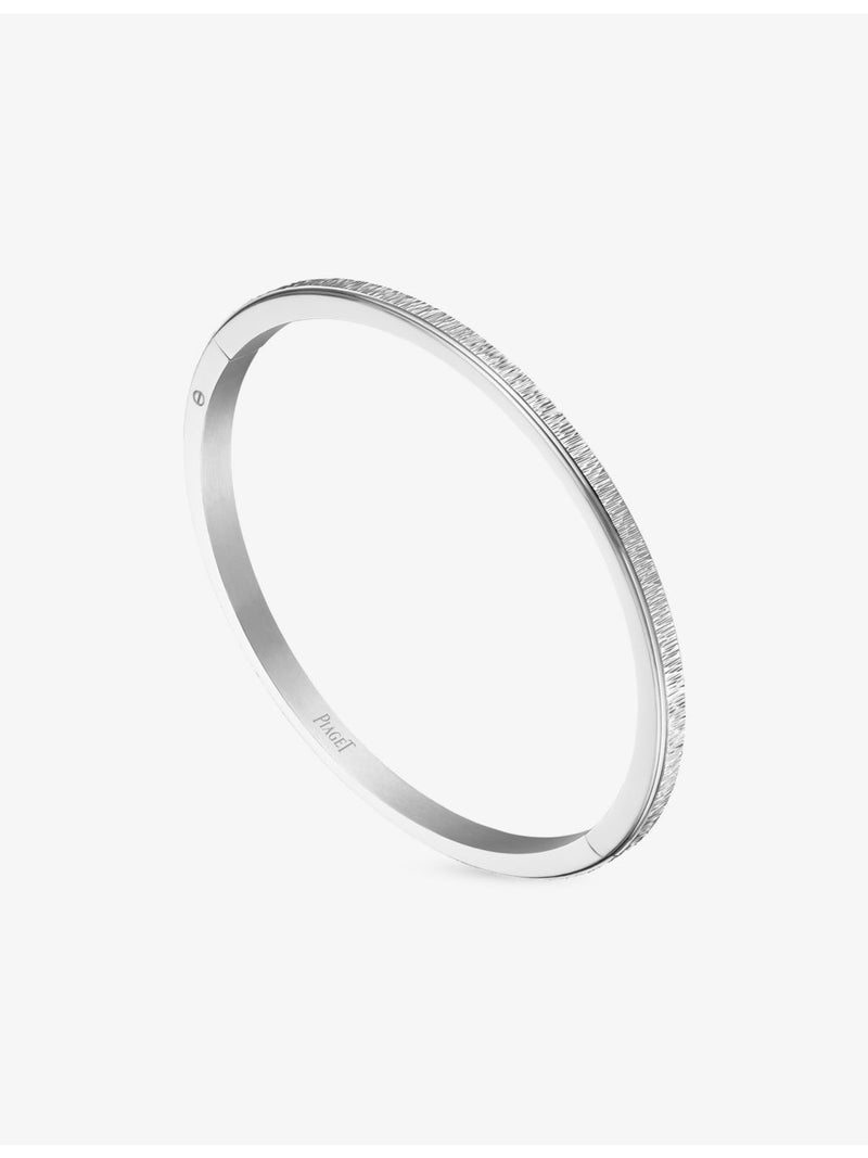 Piaget Possession 18ct white-gold bangle, UK version