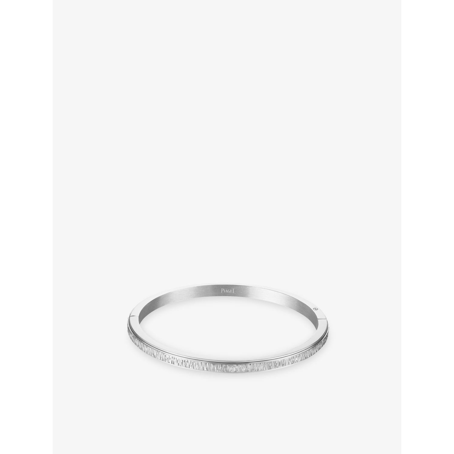 Possession 18ct White-Gold Bangle - 14cm