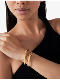 Piaget 18ct rose gold 0.09ct diamond bangle, UK version