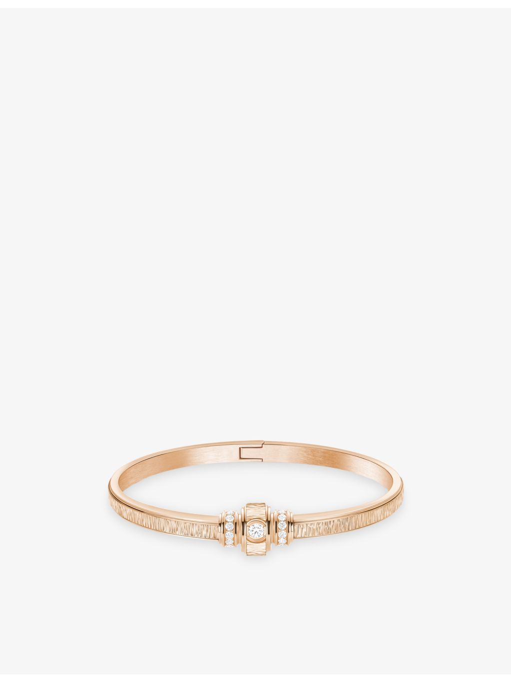 Piaget diamond bangle 18ct rose gold 0.43ct (British brand)