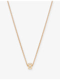 Piaget diamond pendant necklace in 18ct rose gold, UK version