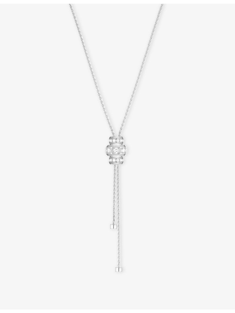 Piaget 18ct white gold diamond pendant necklace 1.09ct - British product