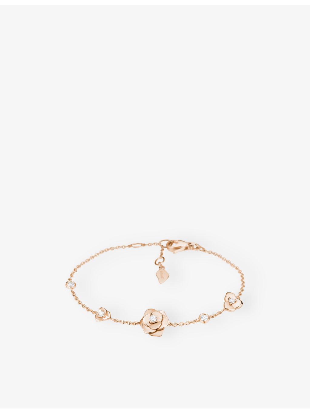 Piaget 18ct rose-gold diamond bracelet 0.26ct (British brand)