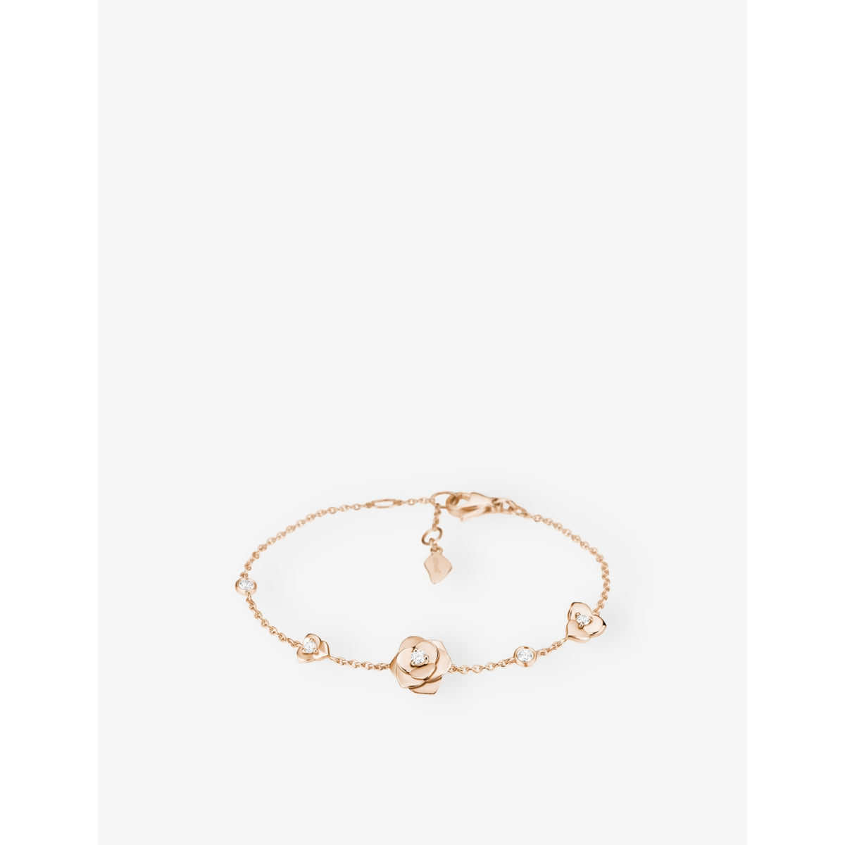 Piaget 18ct rose-gold diamond bracelet 0.26ct (British brand)