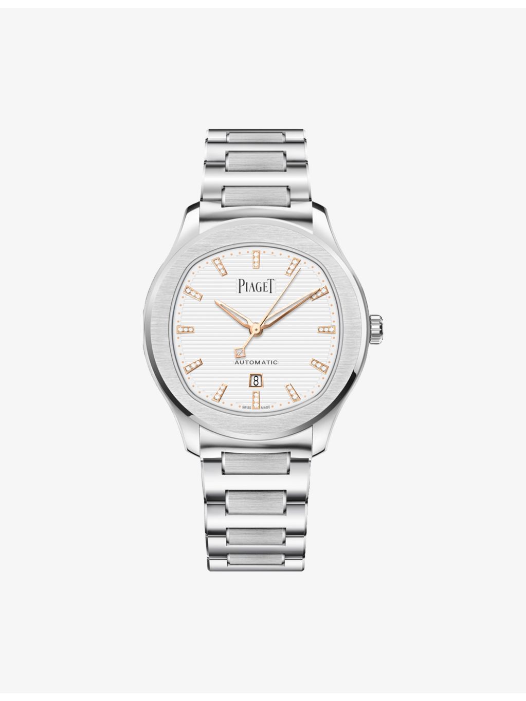 Piaget Polo diamond automatic watch 36mm stainless steel, UK version