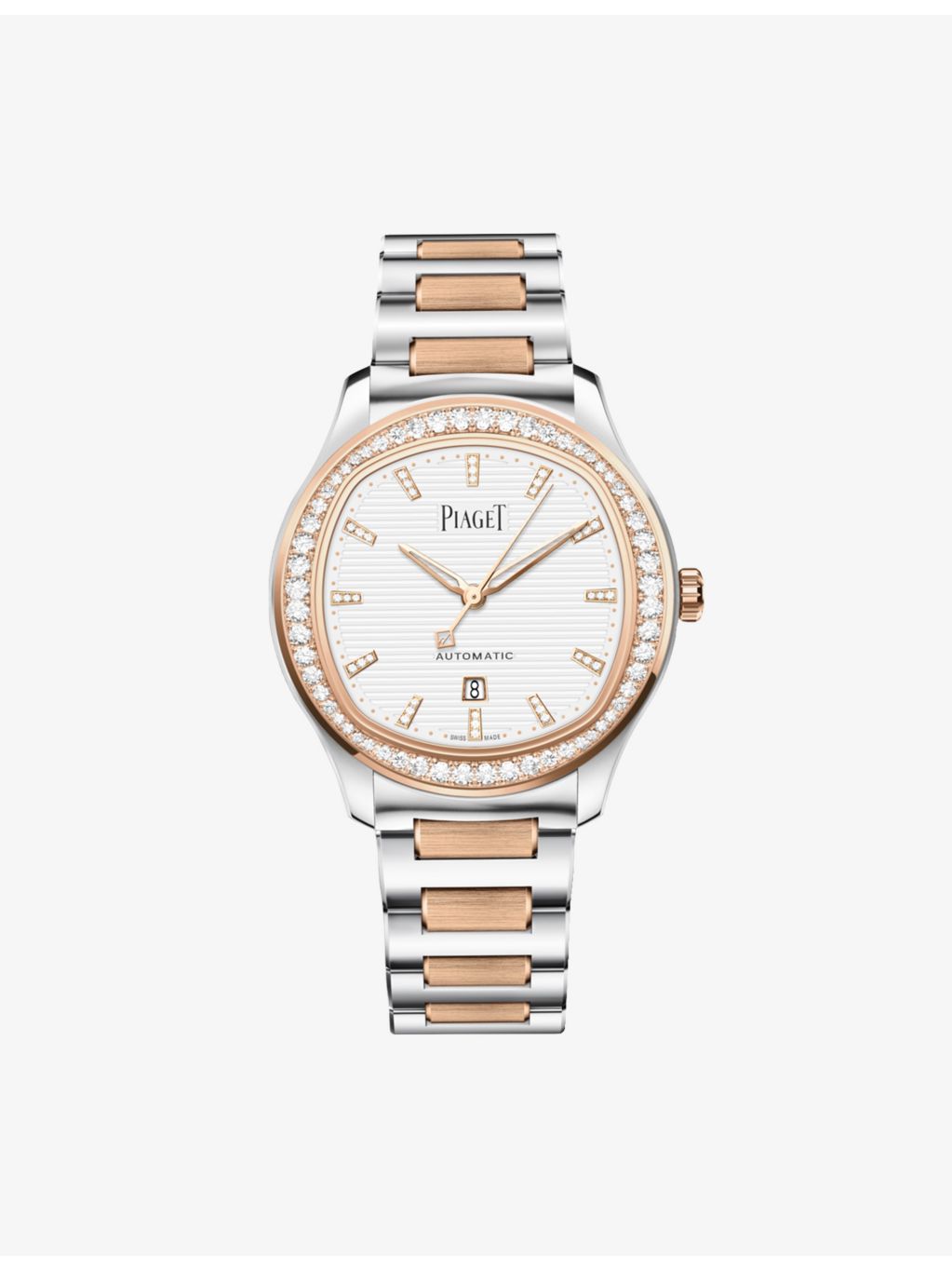 Piaget Polo Date 36mm rose gold diamond watch imported from the UK
