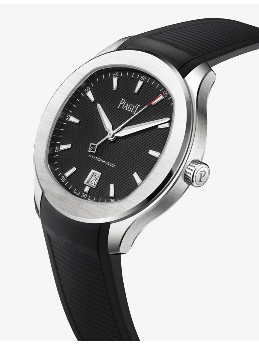 Piaget Polo interchangeable strap stainless steel watch 42mm, UK version