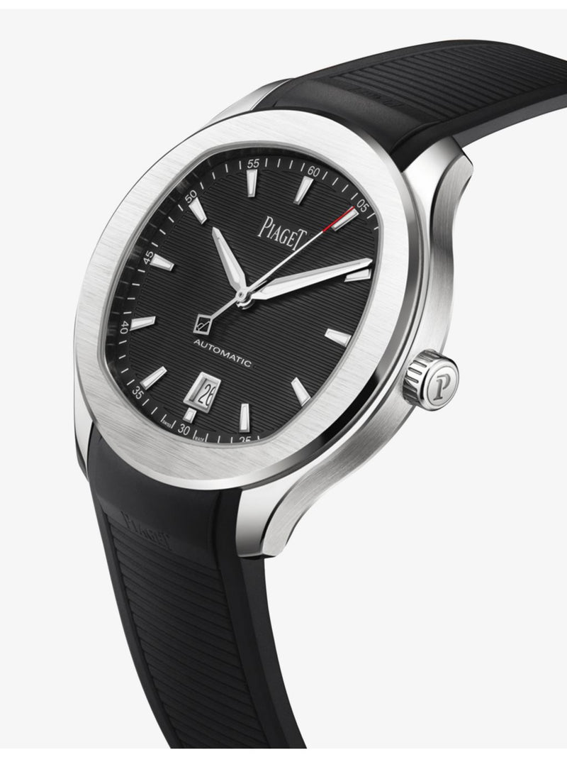 Piaget Polo interchangeable strap stainless steel watch 42mm, UK version