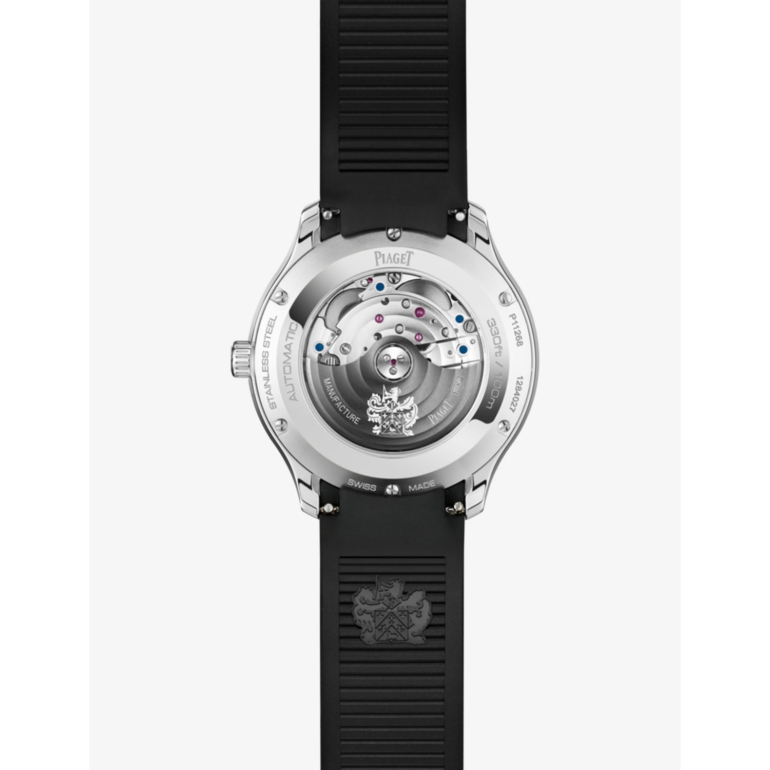 Piaget Polo interchangeable strap stainless steel watch 42mm, UK version