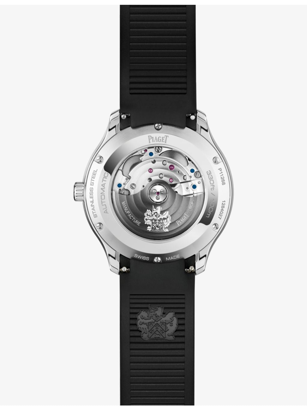Piaget Polo interchangeable strap stainless steel watch 42mm, UK version