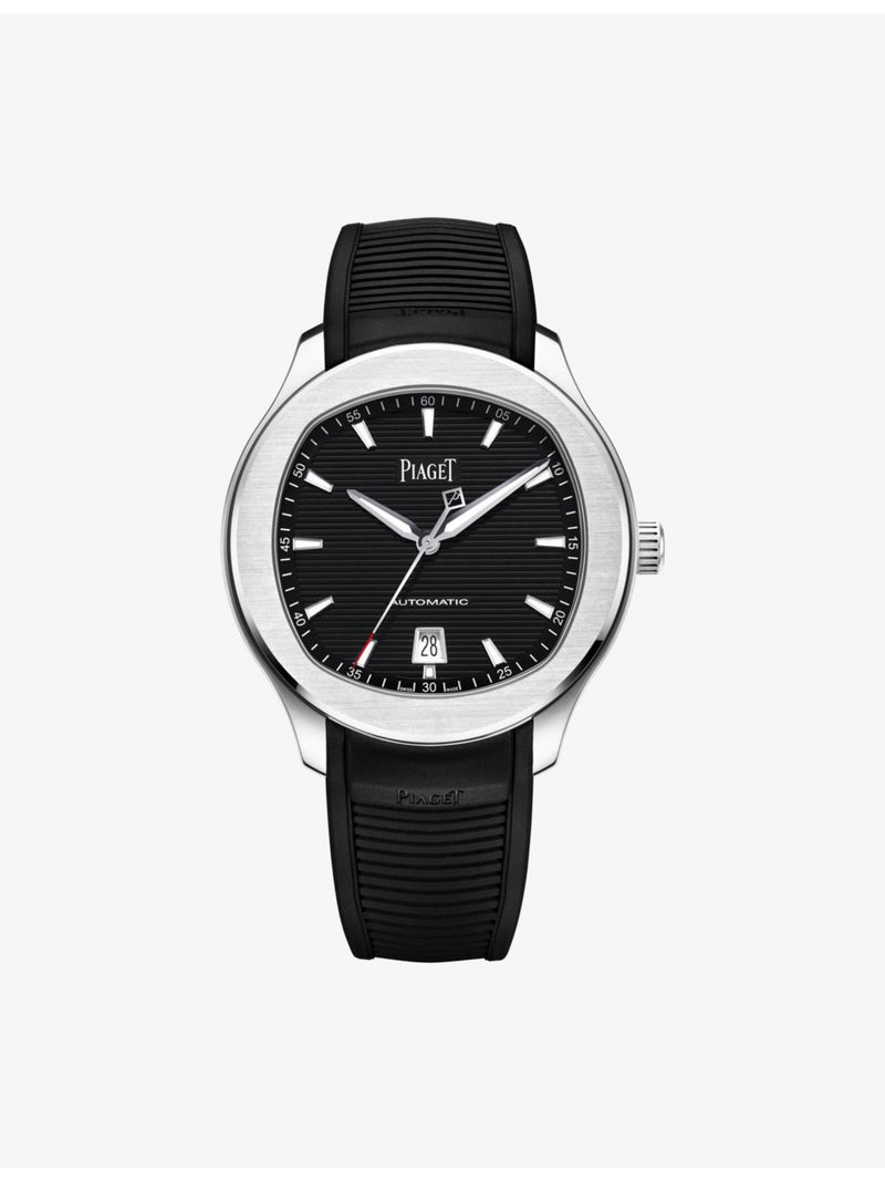 Piaget Polo interchangeable strap stainless steel watch 42mm, UK version