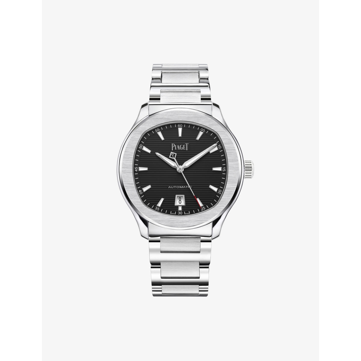 Piaget Polo stainless-steel automatic watch 42mm black dial - British product