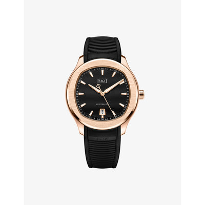 selfridges Piaget Polo 18ct Rose-Gold Automatic Watch 42mm- Buy online at McGrocer