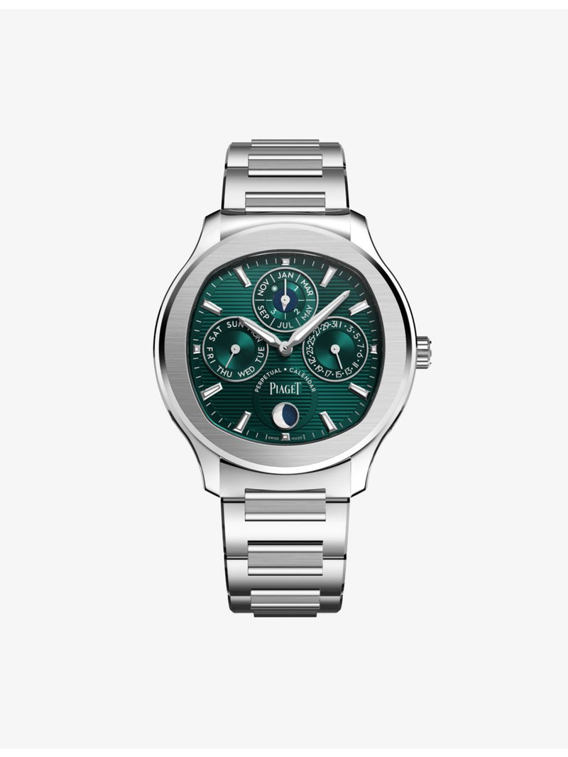 Piaget Polo automatic watch 42mm stainless steel green dial - British product