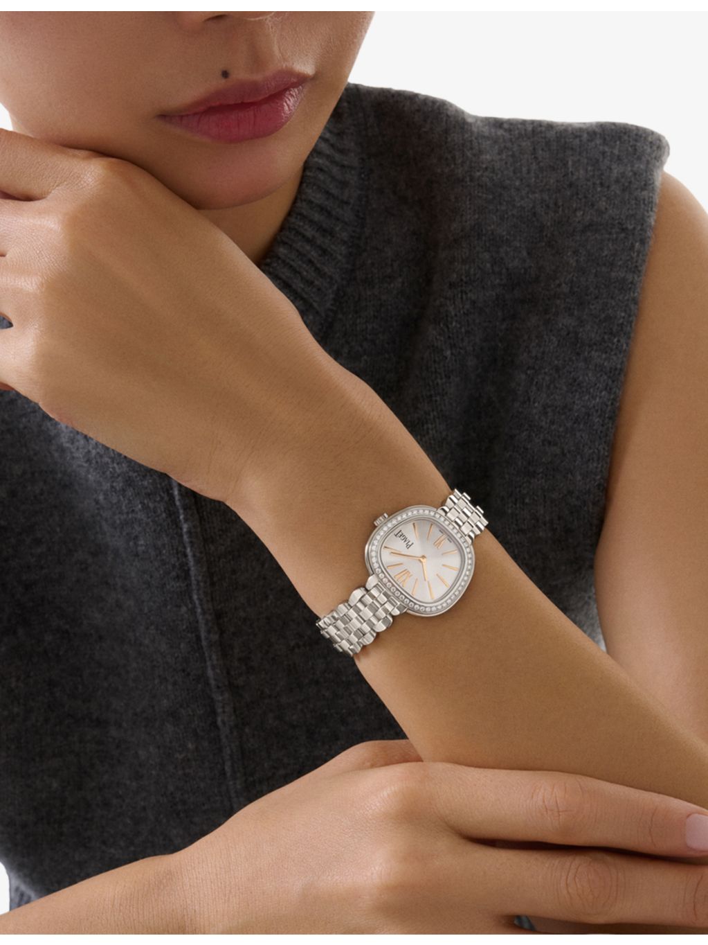 Piaget diamond quartz watch 29mm (British brand)